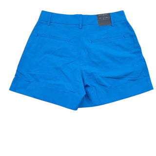 Banana Republic - Shorts plissados ​​de algodão misto
