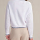 525 America - Woodwind Mixed Knit Crewneck Sweater