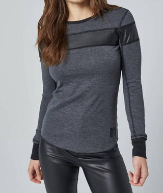 Alp N Rock - Après Crew com blusa de couro vegano