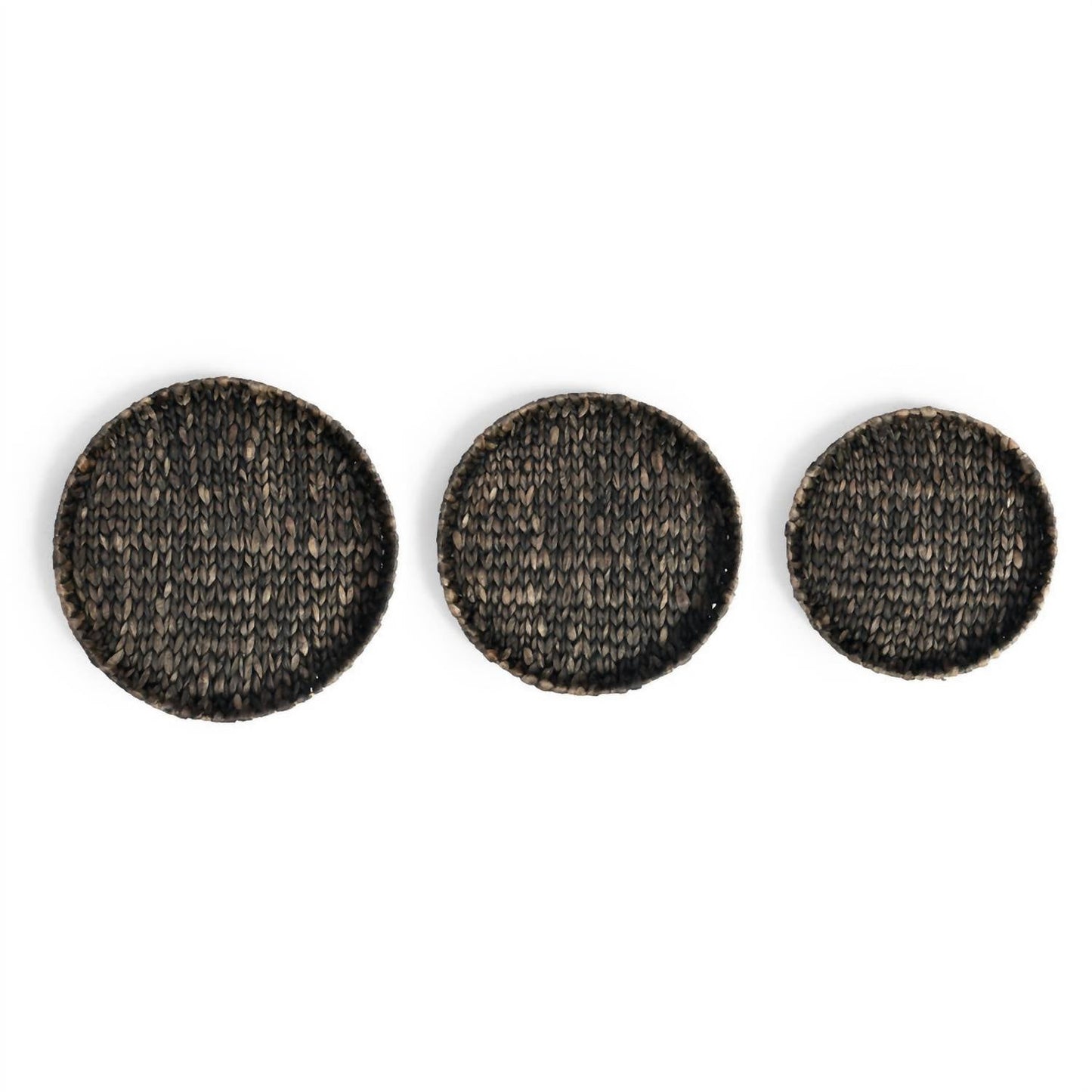 Demdaco - Braided Tray Baskets - Set of 3