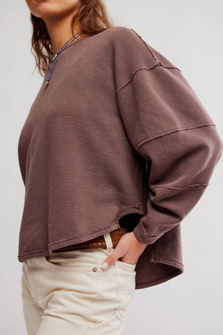 Camiseta de manga comprida Free People - Total Eclipse