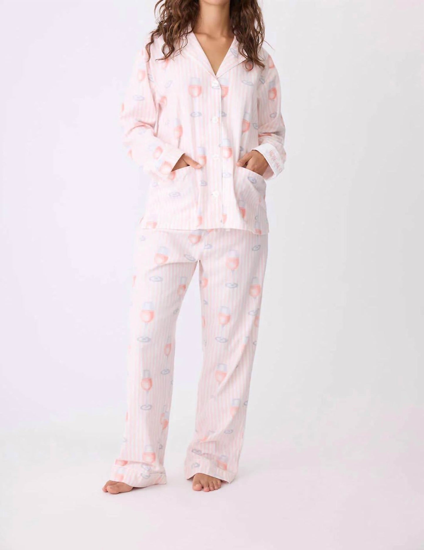 Pj Salvage - Rose All Day Flannel Pj Set