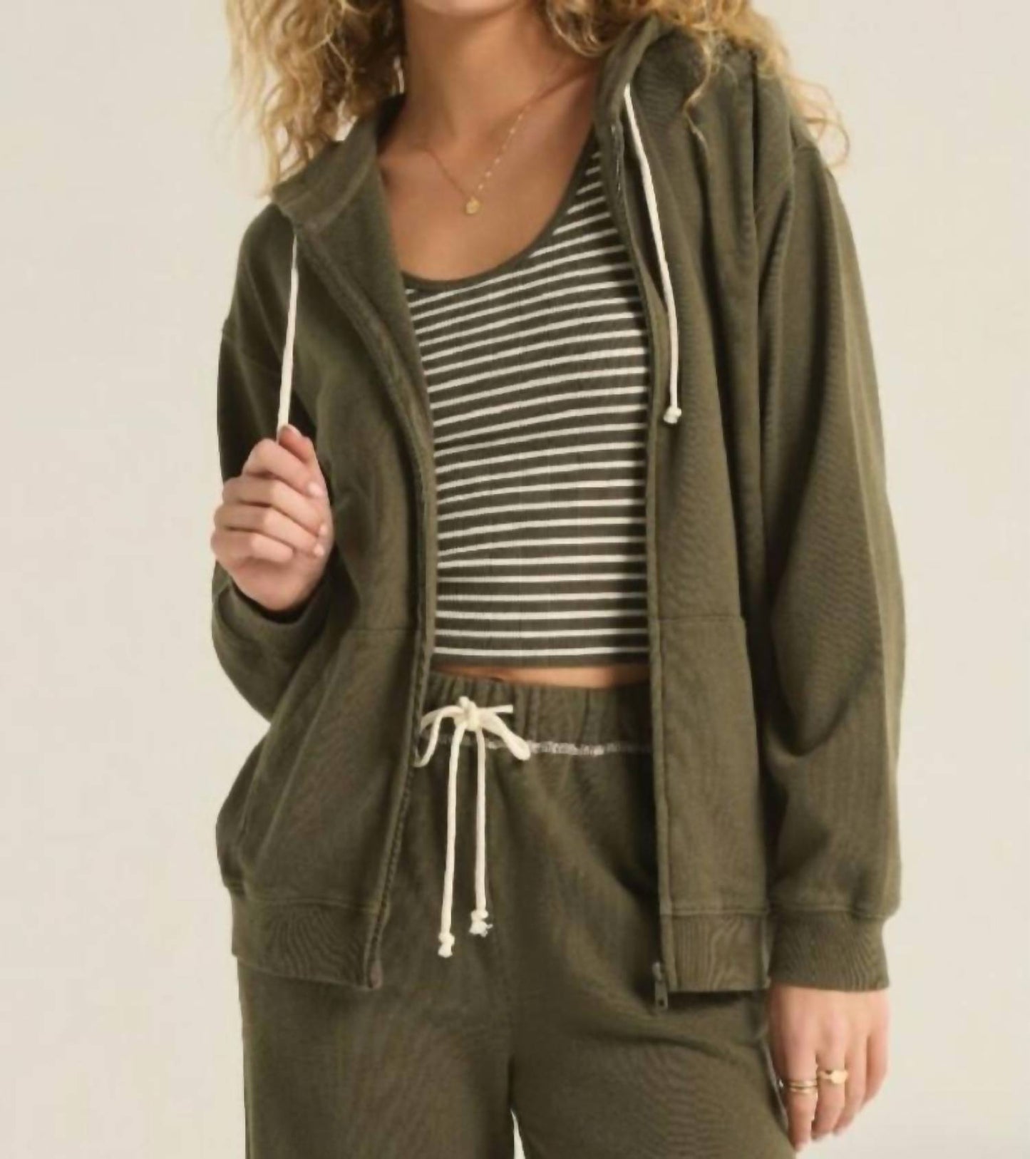 Z Supply - Academy Zip Up Hoodie