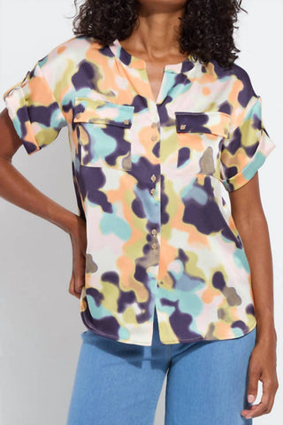 Lysse - Blusa utilitária Olena com ombros caídos