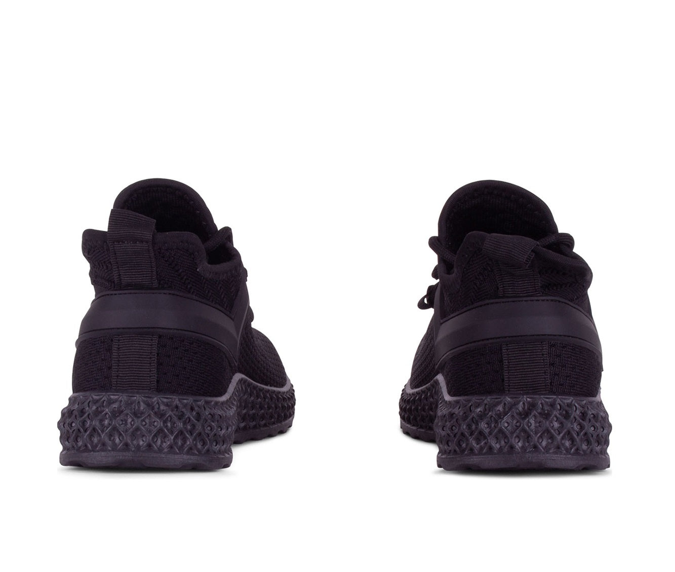 Tênis de malha feminino Pony, preto, tamanho 7,5 m