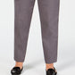 Calça feminina Alfred Dunner Classic Allure Tummy Control, comprimento médio, cinza, tamanho 16W