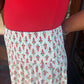 Karlie - Petite Blossoms Smock Maxi Skirt