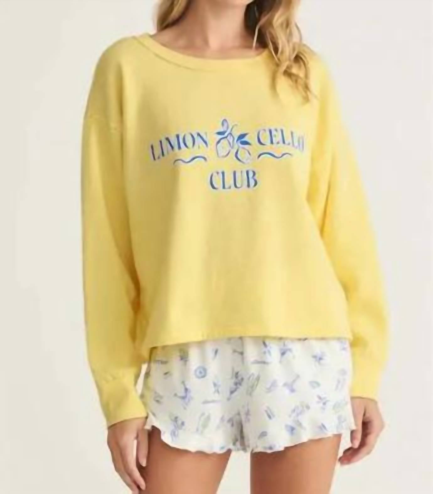 Z Supply - Limoncello Sweatshirt