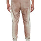 Calça de moletom masculina Eleven Paris para treino, bege, tamanho médio
