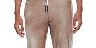 Calça de moletom masculina Eleven Paris para treino, bege, tamanho médio