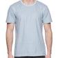 Camiseta masculina texturizada de algodão Eleven Paris, azul, tamanho pequeno