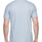 Camiseta masculina texturizada de algodão Eleven Paris, azul, tamanho pequeno