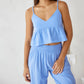 Blanco By Nature - Aria Crochet Trim Pants