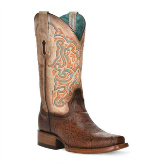 Corral - Bota feminina com estampa Paisley