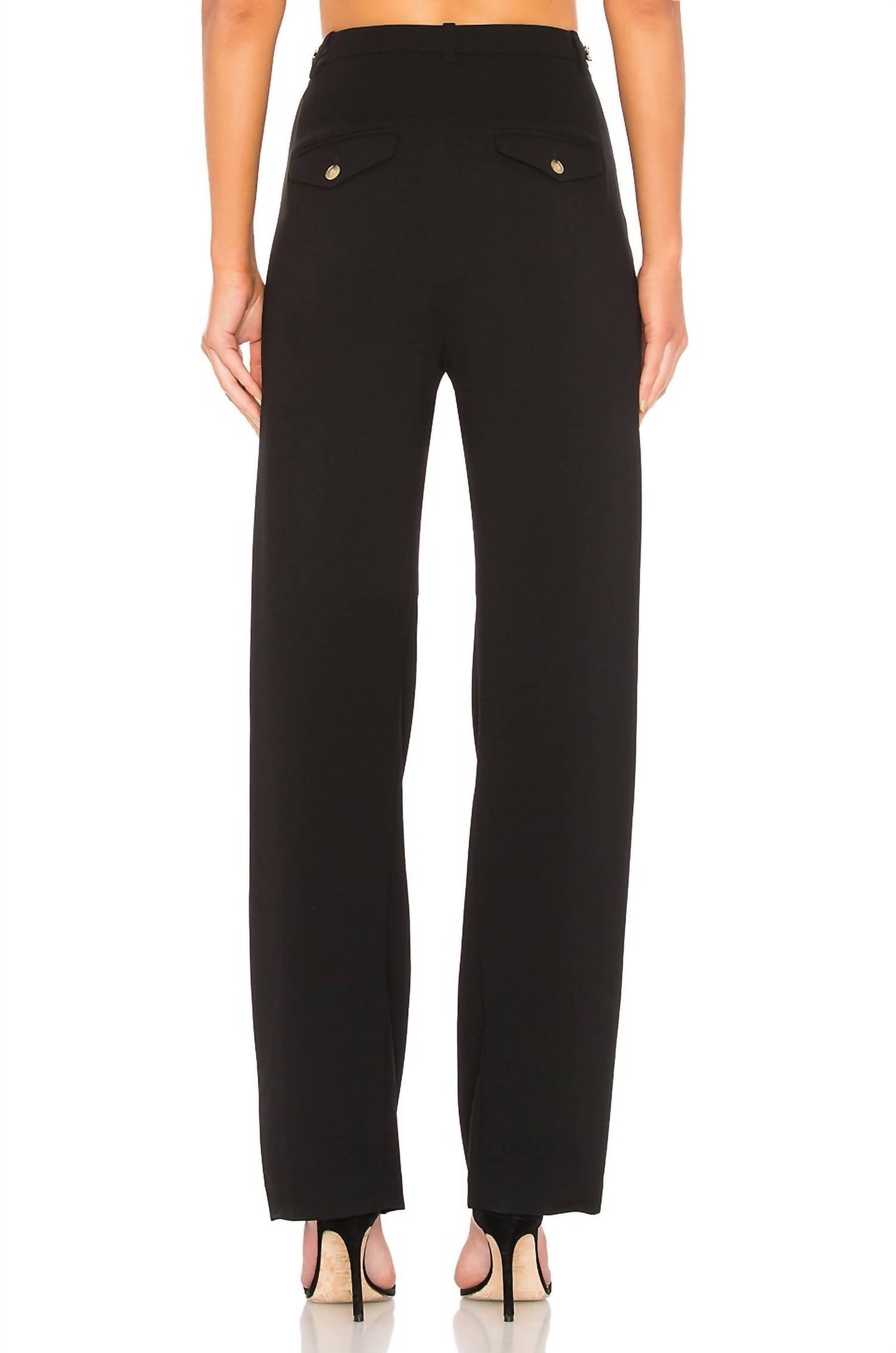 Vince - HIGH WAIST STRAIGHT PANT