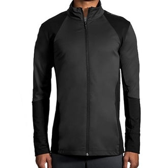 Brooks Turbine Full Zip Masculino Preto