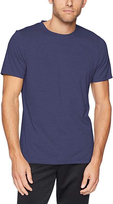 Camiseta ASICS Solution Dye Manga Curta Masculina Azure Pequena Azure Tamanho Pequena