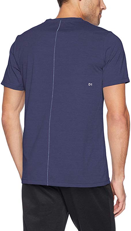 Camiseta ASICS Solution Dye Manga Curta Masculina Azure Pequena Azure Tamanho Pequena
