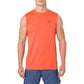 Camisa sem mangas ASICS Gel-Cool masculina Nova laranja tamanho pequeno