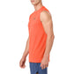 Camisa sem mangas ASICS Gel-Cool masculina Nova laranja tamanho pequeno