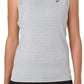 Camiseta de corrida sem mangas ASICS Gel-Cool feminina, cinza, tamanho X-S