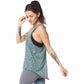Regata feminina Janji Alpaca Tech Wrap com estampa de bolinhas, tamanho X-S