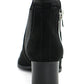 Botas femininas de camurça Ravi, Adrienne Vittadini, pretas, tamanho 11 M