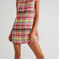 Free People - Walk The Walk Plaid Mini Dress