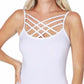 Aaaaa Fashion - Criss Cross Seamless Cami