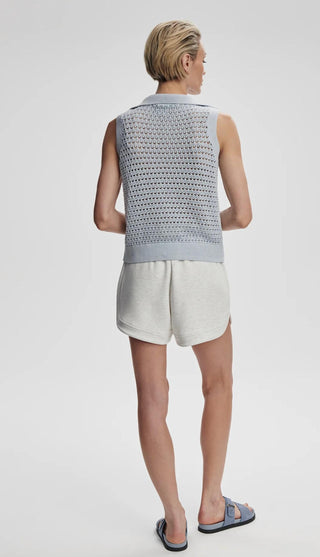 Varley - Bains Half Zip Tank Top