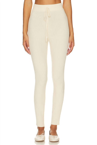 Varley - Legging Malha Costela Mocado