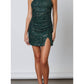 Cason Couture - The Peony Sequin Cami Mini Dress