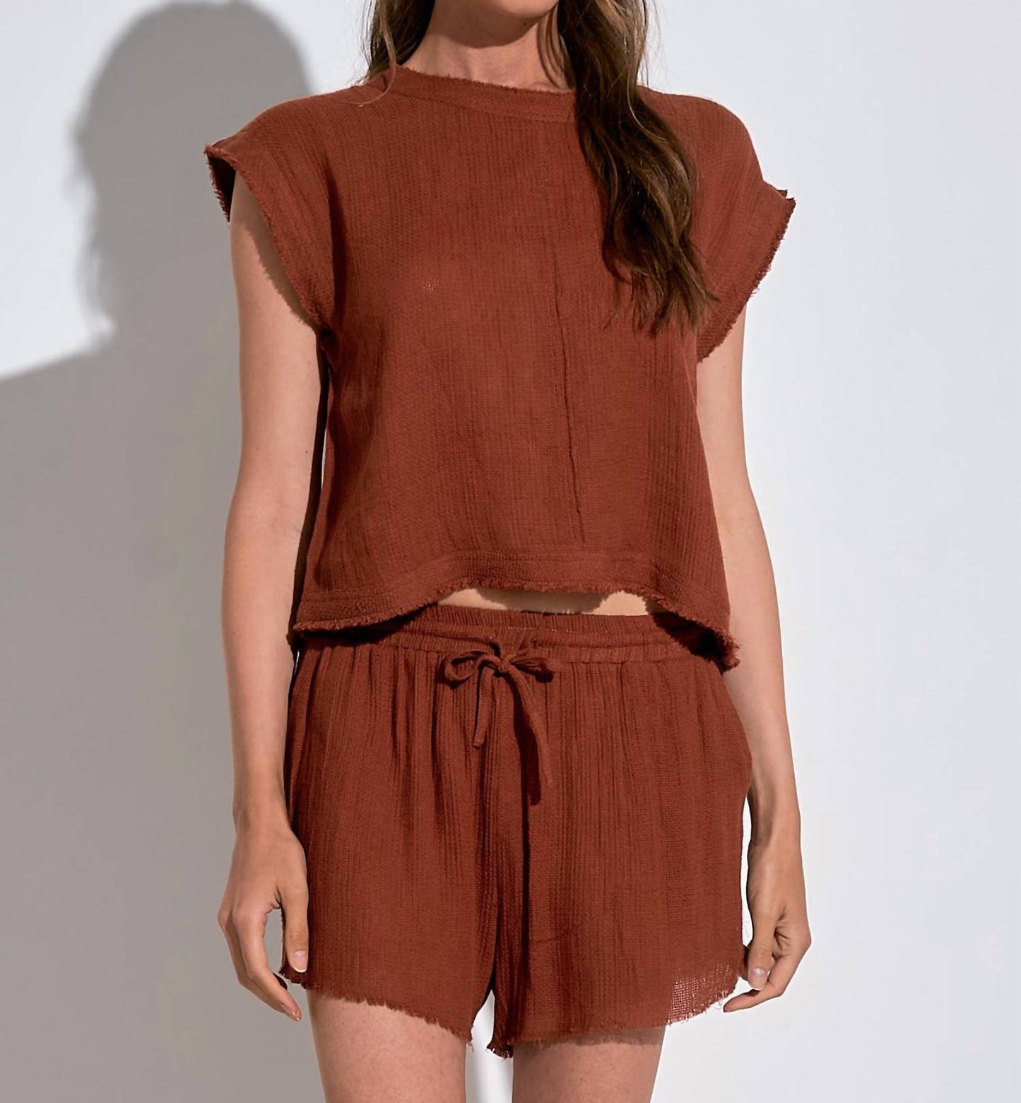 Elan - Ashley Short Sleeve Top