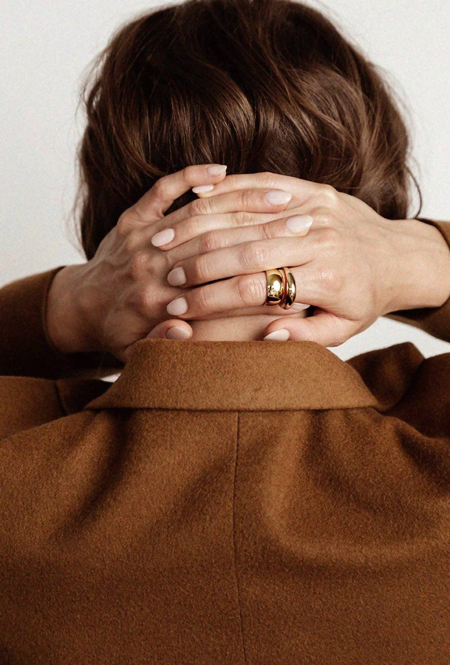 Maslo Jewelry - Domed Ring Gold