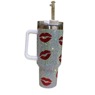 Acessórios Nima - Copo XOXO de 40 oz com strass