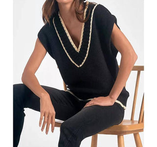 Elan - Colete Suéter Gola V