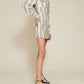 Line And Dot - Freddie Striped Mini Dress