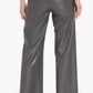 Lysse - Women's Vegan Leather Wide Leg