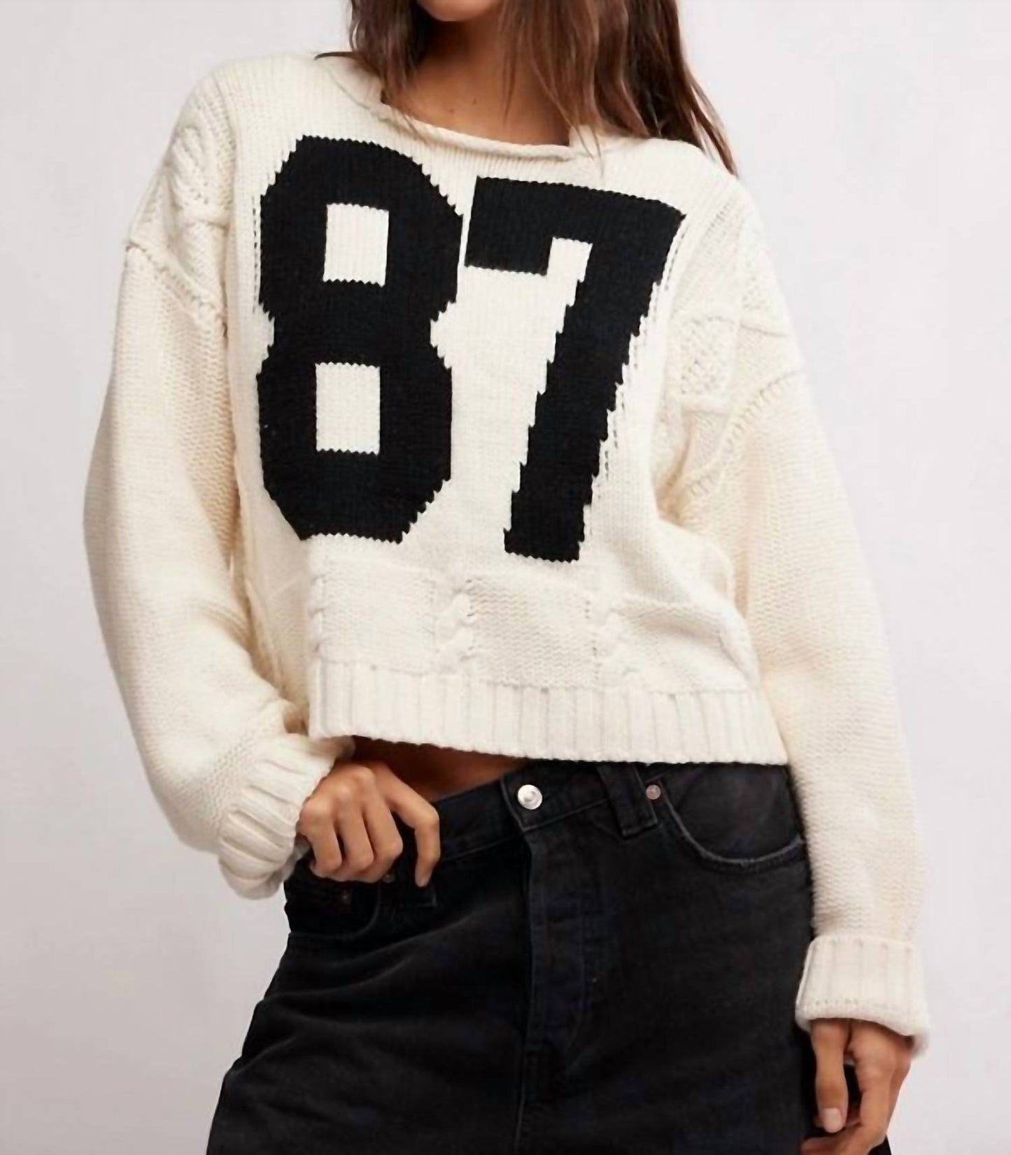 Free People - Oversize Fit 87 Pullover Top