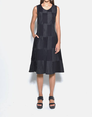 Simply Mila - Vestido xadrez sem mangas