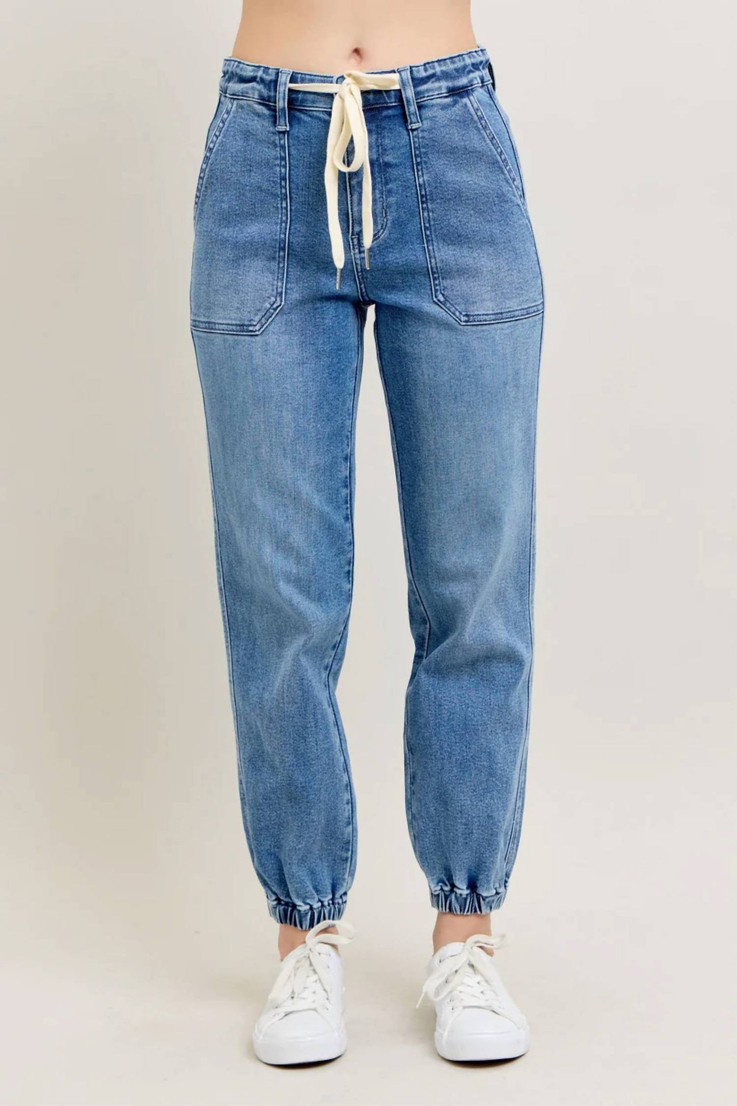 Judy Blue - High Waist Denim Jogger Jeans