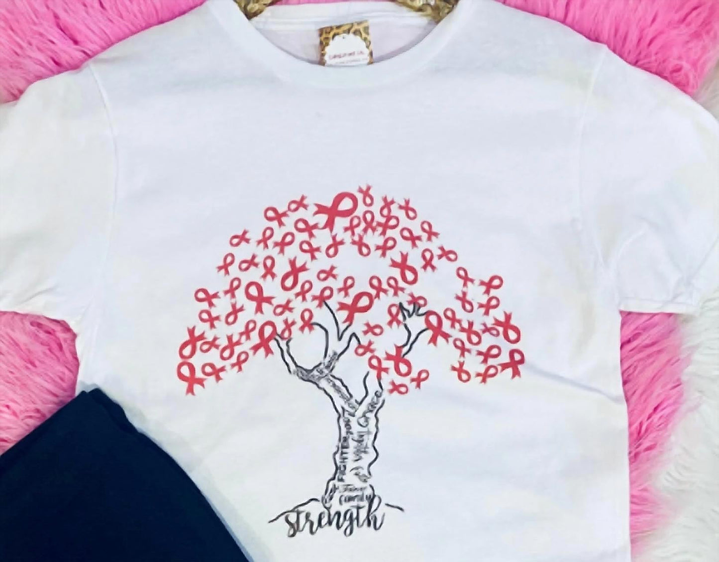 Midwest Tees - Women's Ribbon Tree Jogger Set