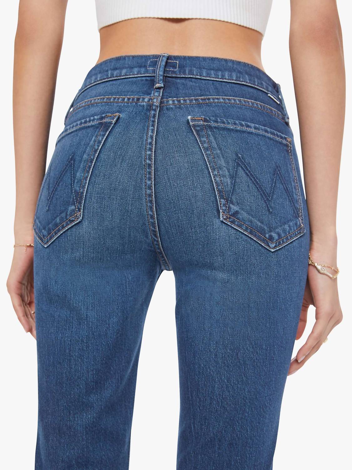 Mother - Rascal Skimp Straight Leg Jean