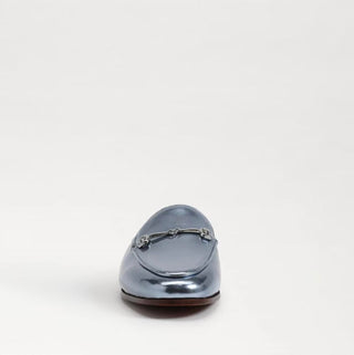 Sam Edelman - Mules largos com detalhes em corrente e bico redondo Linnie Slip On para mulheres