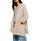 Topshop - Knit Open Front Oversized Sweater Cardigan
