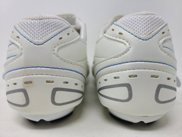 Sapato de ciclismo feminino Shiimano Sh WR41 branco/azul tamanho 39 M UE