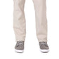 Calça Beacon Leve Nautica Masculina Classic Fit Frente Lisa Bege Tamanho 38X32