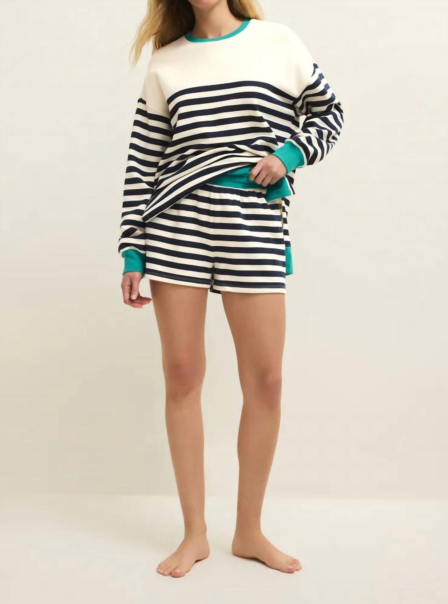 Z Supply - Layer Up Stripe Sweatshirt
