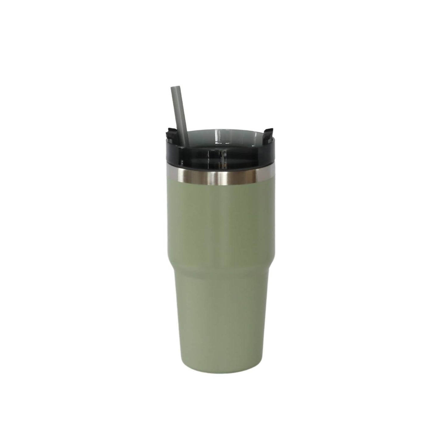 Creative Gifts International - Stainless Steel Tumbler with Straw
