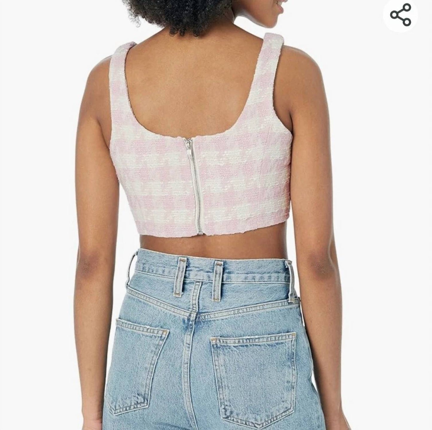 Steve Madden - Textured Tweed Crop